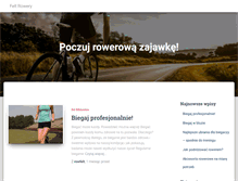 Tablet Screenshot of felt-rowery.pl